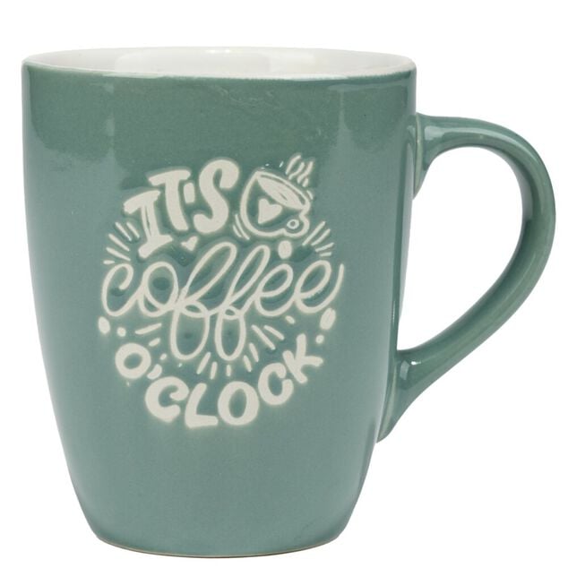 Mug en gr&egrave;s &agrave; message 38 cl &Oslash;9XH11 cm