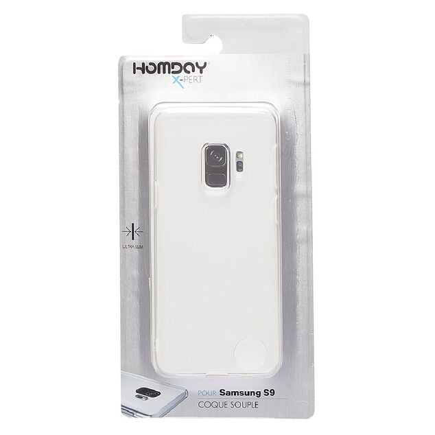 Coque transparente pour Samsung S9