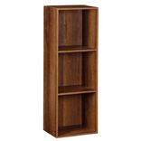 Structure Box Cube 3 cases 35,2x30x103,2cm bois marron