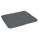 Tapis &eacute;gouttoir gris pour &eacute;vier 45x39cm