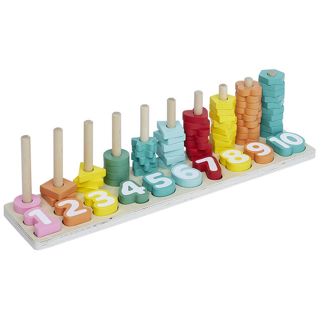 Jeu de calcul type Montessori en bois