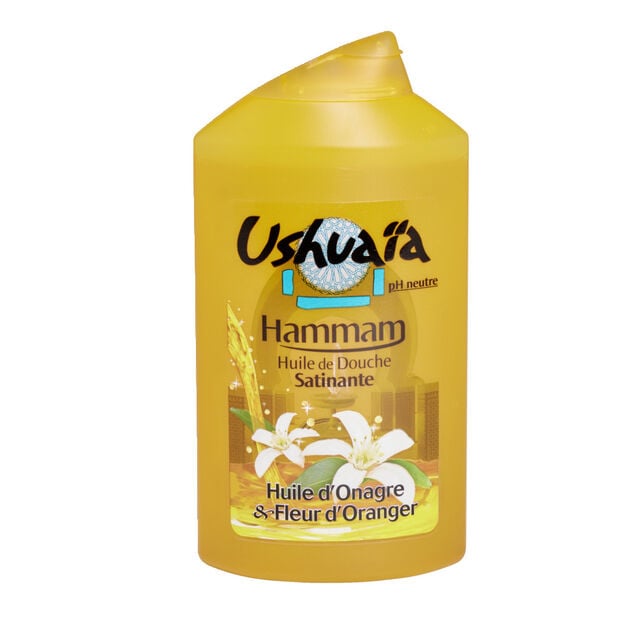 Gel douche Ushua&iuml;a Polyn&eacute;sie nourrissant mangue et miel de fleurs 250ml