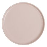 Assiette à dessert ronde Nordic porcelaine rose