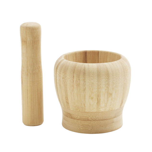 Mortier en bambou H14,5cm
