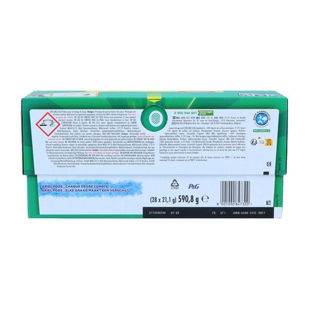 Lessive Ariel 28 capsules All in 1