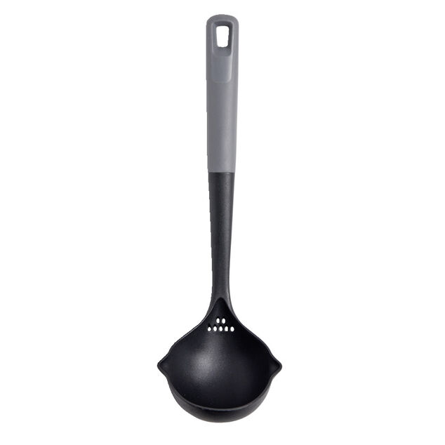 Louche en plastique noir et gris L.33,5cm