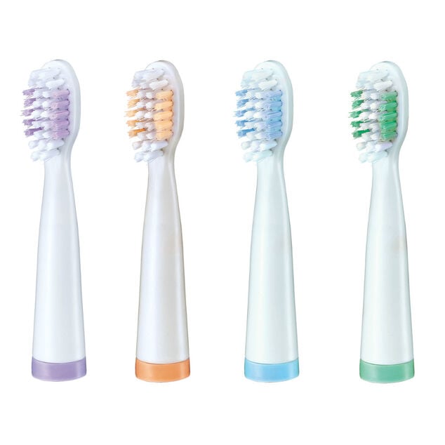 T&ecirc;te pour brosse &agrave; dents &eacute;lectrique x4