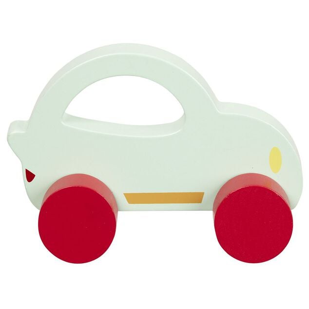 V&eacute;hicule hochet en bois