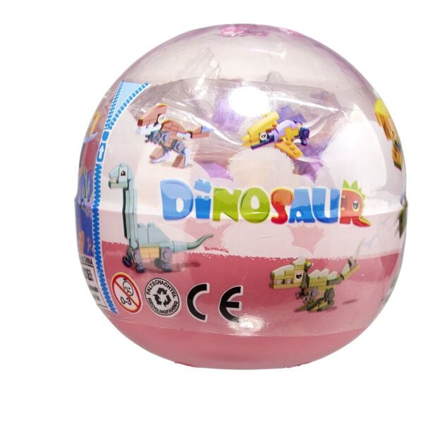 Capsule oeuf animal &agrave; construire &Oslash;6,5cm (3 mod&egrave;les)