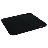 Tapis &eacute;gouttoir noir pour &eacute;vier 45x39cm