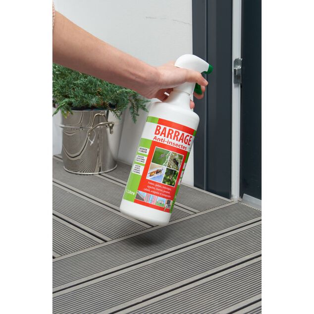 R&eacute;pulsif barrage anti insectes 1L