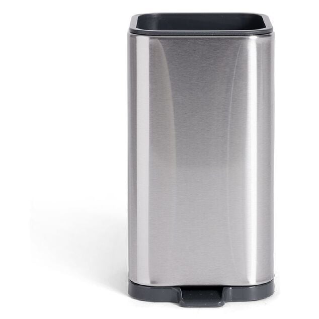 &Eacute;goutoir &agrave; couverts et ustensiles inox et plastique 10x10xH18,5cm