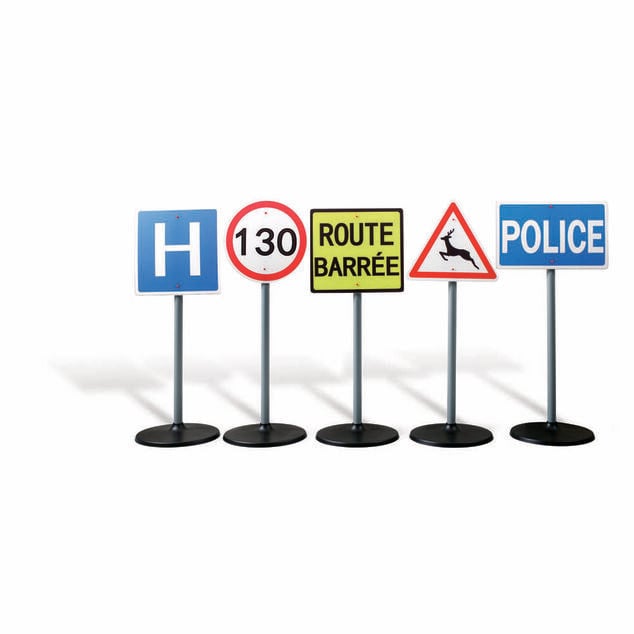 Panneau de signalisation x5