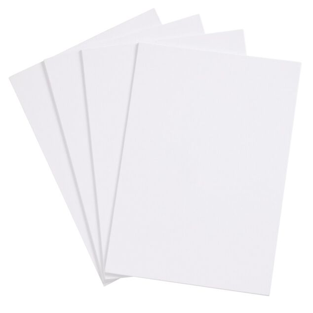 Toile à peindre x4 coton sur châssis en bois 21x30cm