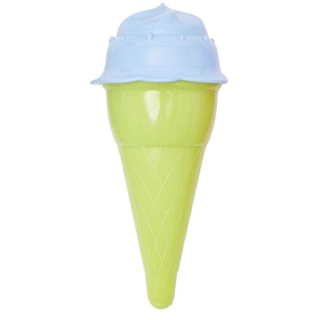 Seau de plage garni Ice cream Funky 11 pi&egrave;ces bleu ou rose