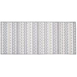 Tapis de cuisine imprimé ethnique vert 120x50cm