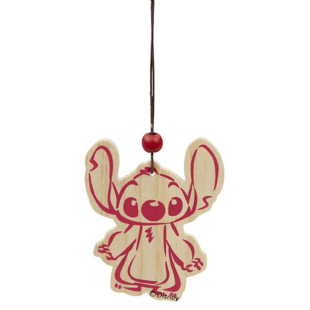 D&eacute;coration de No&euml;l bois Disney Stitch &agrave; suspendre (plusieurs mod&egrave;les)