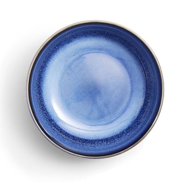 Bol Meteor porcelaine noir et bleu &Oslash;16cm