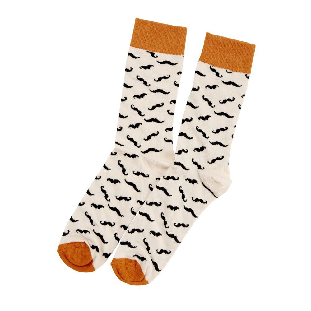 moustache chaussette