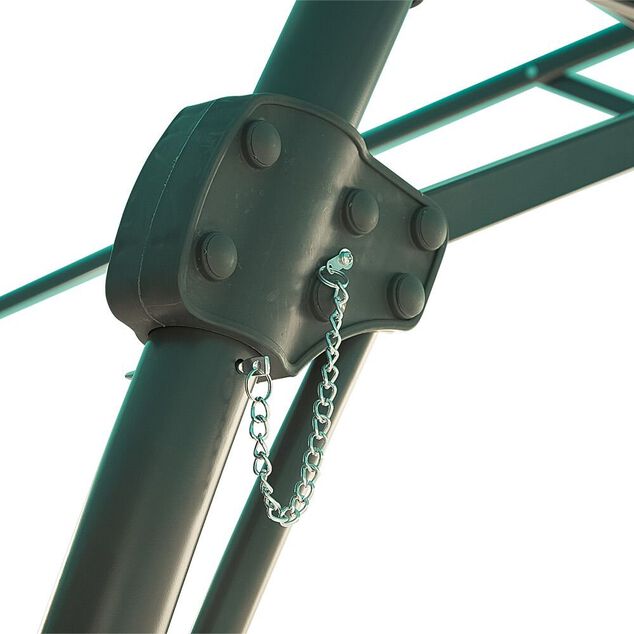 Parasol d&eacute;port&eacute; MALAGA gris