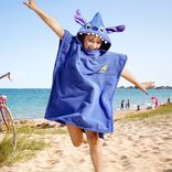 Poncho enfant Disney Stitch microfibre 50x80cm avec capuche