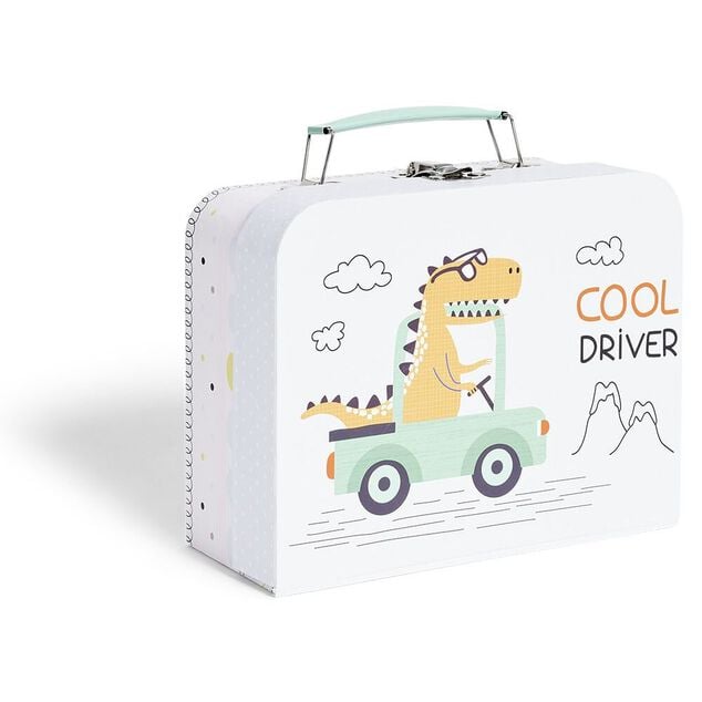 Mallette de transport enfant 20xH8,5x15,5cm - 2 mod&egrave;les