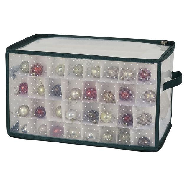 Housse de rangement pour boules de Noël 128 emplacements