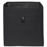 Pani&egrave;re Box Cube 31x29x31cm feutrine noir