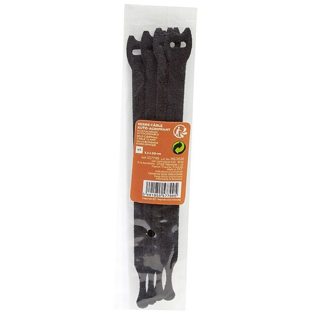 Serre c&acirc;ble auto-agrippant x4