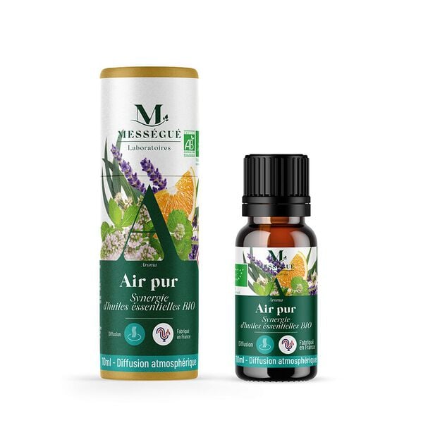 Synergie d'huiles essentielles bio air pur Mess&eacute;gu&eacute; 10ml