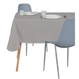 Nappe en tissu 140x200cm polyester gris clair