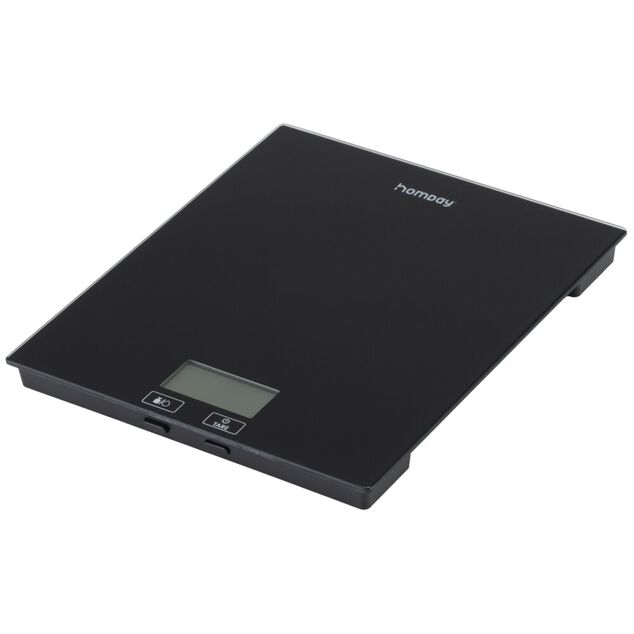 Balance de cuisine LCD 5kg &agrave; motifs 18x21cm