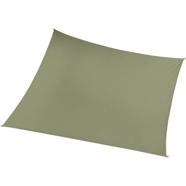 Voile d'ombrage Square carr&eacute; vert 290x290cm