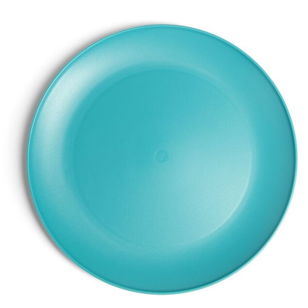 Assiette plate en plastique Ø23,5cm - 3 coloris