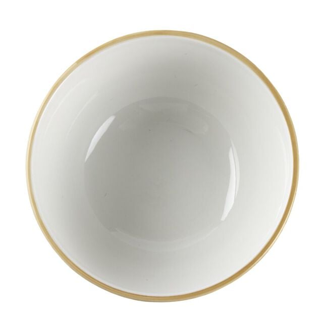 Bol c&eacute;ramique motif floral vert &Oslash;12,5xH6cm