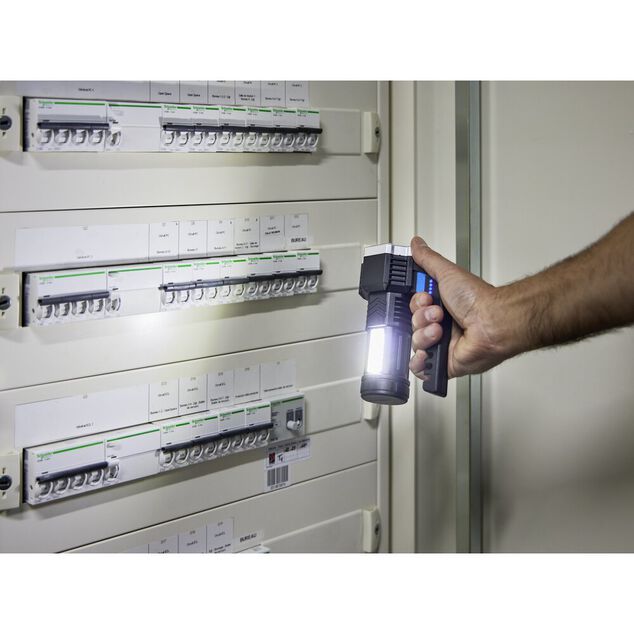 Lampe torche multifonction 3 modes d'éclairages 7LED portée 200m