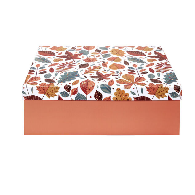 Bo&icirc;te &agrave; cadeau rectangulaire 32x24xH11,2cm - 2 mod&egrave;les