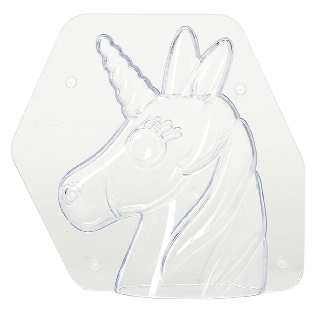Moule &agrave; chocolat licorne 3D P&acirc;ques
