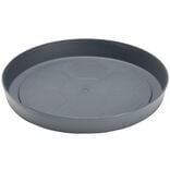Soucoupe plastique pour pot rond 10 L gris anthracite