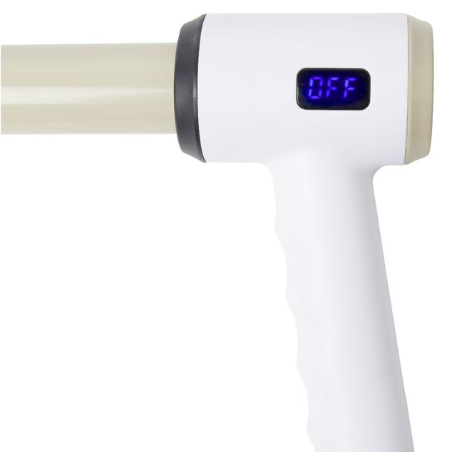 Fer &agrave; boucler Homday pistolet blanc