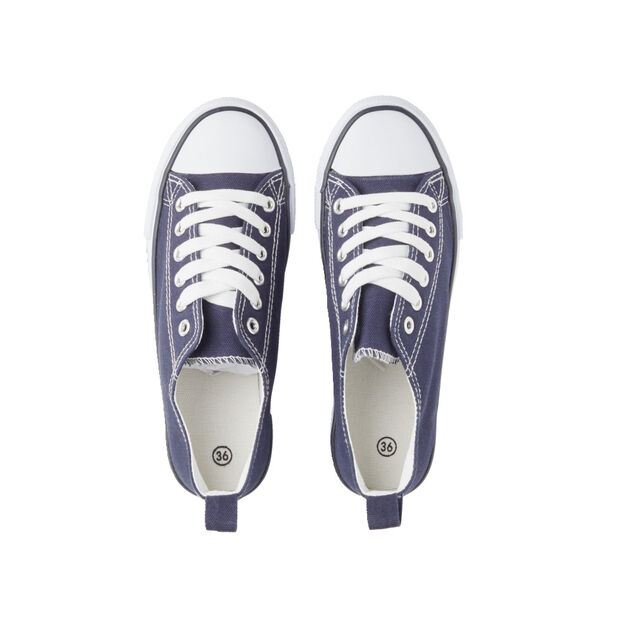 Chaussures femme toiles bleu marine T36 à T40