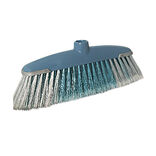 T&ecirc;te de balai &agrave; visser bleu et gris