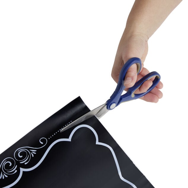 Tableau autocollant noir 30x45cm avec 1 craie