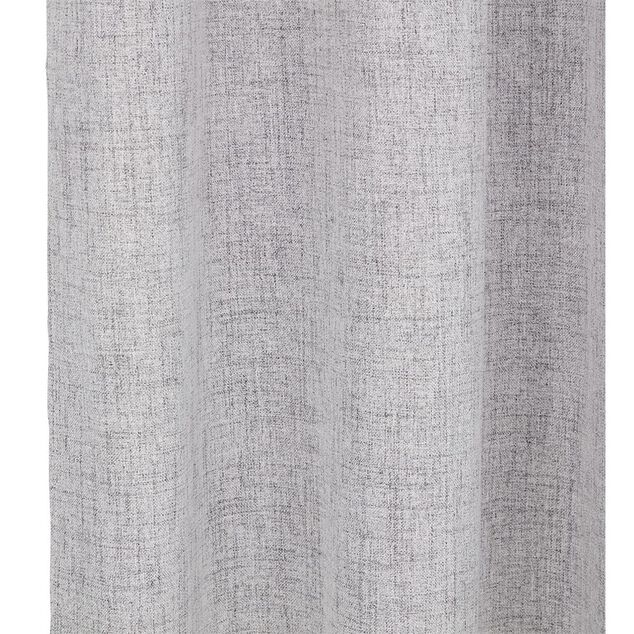 Rideau occultant effet chin&eacute; gris fonc&eacute; 140x240cm