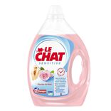 Lessive liquide Le Chat Sensitive douceur de rose 42 lavages 1,9L