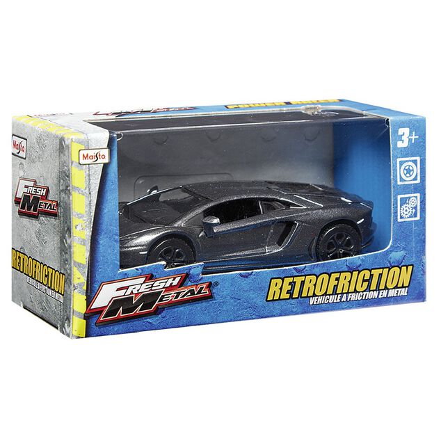 Voiture &agrave; friction licence 1/40e m&eacute;tal