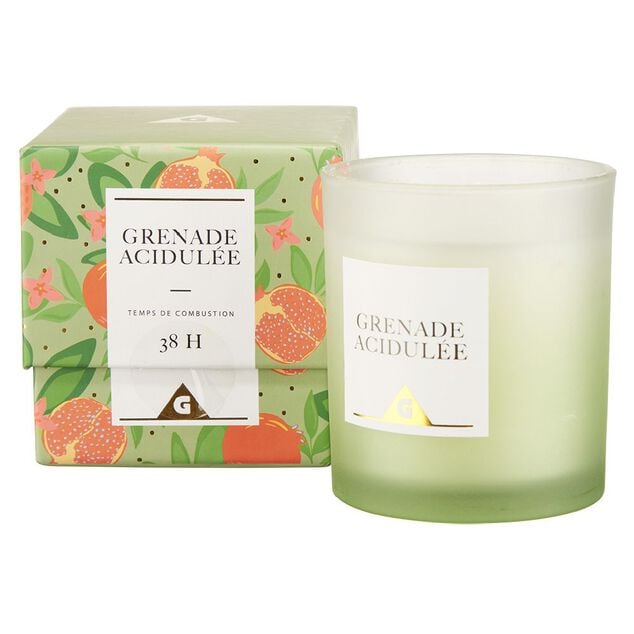 Coffret bougie Grenade acidul&eacute;e