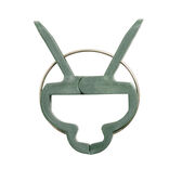 Clip de fixation pour plantes x20 m&eacute;tal et plastique 4x6cm