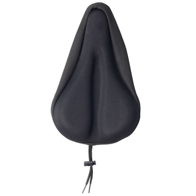 Housse de selle de vélo noir en gel 28x18xH3cm