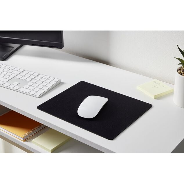 Tapis de souris noir 20x25cm